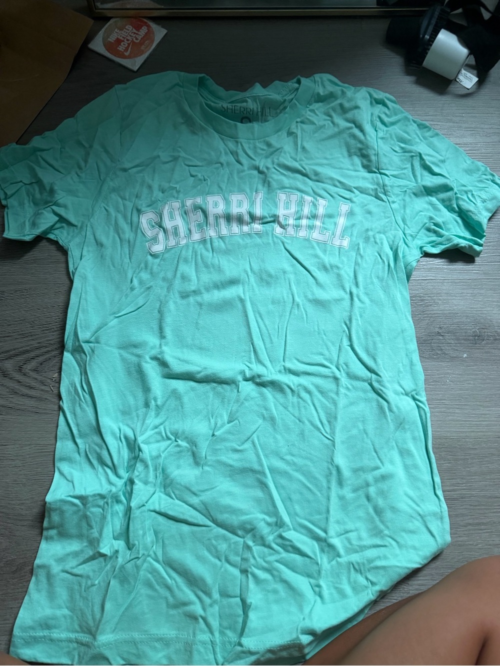 Sherrl Hill Mint Green Short-Sleeve T-Shirt